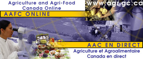 Agriculture and Agri-Food Canada Online - Agriculture et Agroalimentaire Canada en direct