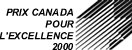 logo du Prix Canada pour Excellence 2000 de l?Institut national de la qualit