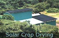 Solar Crop Drying Systems