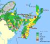 Map Showing Distribution of Overall Quality of Life in the Maritime Provinces