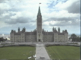 Photograph of Parliament Buildings, Federal Government, Ottawa, Ontario