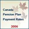 Canada Pension Plan Payment Rates - 2006