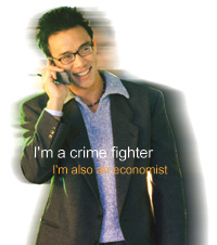 I'm a crime fighter