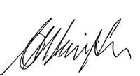 Signature de M. Charles H. Simpson