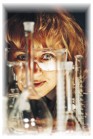 A photo of a young scientist