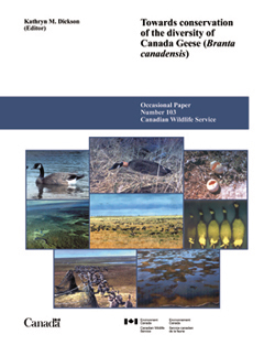Towards conservation of the diversity of Canada Geese (<span class='underline'>Branta canadensis) 103 - Cover