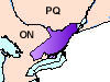 Map of Upper Canada Treaties Area 1