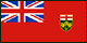 Le drapeau de l'Ontario