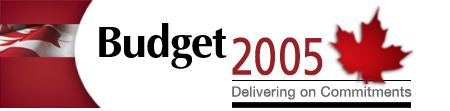 Budget 2005 - Delivering on Commitments