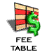 [ Fee table ]