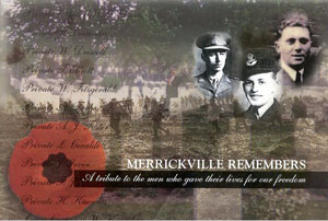 Merrickville Memorial Booklet