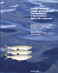 Conflict between mobile and fixed gear herring fishers in the southern Gulf of St. Lawrence