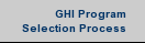 GHI Program Selection Process