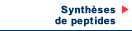 Synthses de peptides