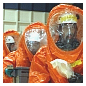 Photo of a hazardous materials team