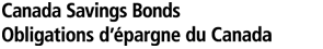 Canada Savings Bonds / Obligations d'pargne du Canada