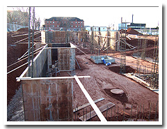 Construction at NCR-INH in PEI, November 2004