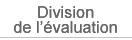 Division de l'valuation, page d'accueil