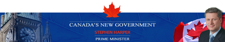 Canada's New Government / Stephen Harper / Prime Minister