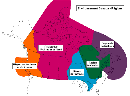 Environnement Canada - Rgions