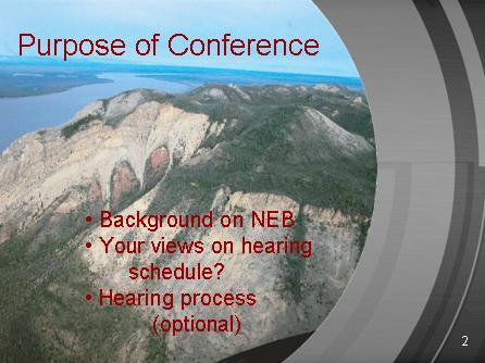 Purpose of Conference