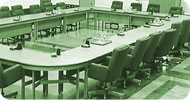 Photo d'une salle de réunion typique pour les Comités