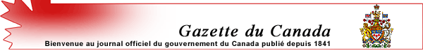 Gazette du Canada