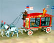 Wagon of the Bergeron circus; 
CMC S98-3256