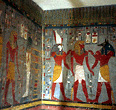Wall-painting, tomb of Rameses I;
CMC PCD 2001-304-078