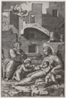 La Sainte Famille avec le jeune saint Jean-Baptiste (aussi appel Vierge  la longue cuisse)