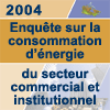 Enquête sur la consommation d'énergie du secteur commercial et institutionnel