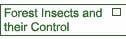 Forest Insects and their Control