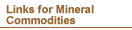 Links for Mineral Commodities