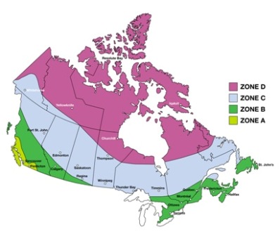 ENERGY STAR Zones in Canada