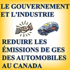 Le gouvernement – Reduire les émissions de ges des automobiles au Canada.