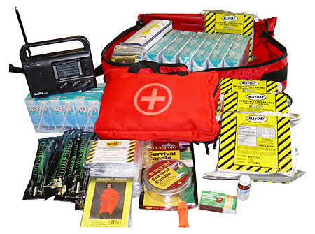 Photo of household emergency kit