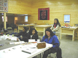 Beading Workshop - Photo &copy; Government of Yukon
