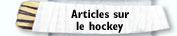 Articles sur le hockey
