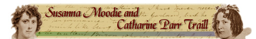 Banner: Susanna Moodie and Catharine Parr Traill