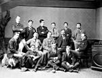 Team photograph of the Ottawa Rebels hockey team, Ottawa, Ontario, 1894