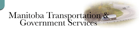 Manitoba Transportation & Government Services