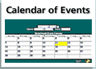 Healthy Living Calendar of Events