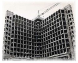 Photo de la nouvelle bâtisse, 1968