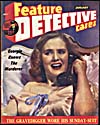 Cover of pulp magazine, FEATURE DETECTIVE CASES, volume 4, number 23 (January 1947)