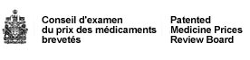 Conseil d'examen du prix des mdicaments brevets - Patented Medicine Prices Review Board