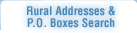 Rural Addresses & Post Office Boxes Search