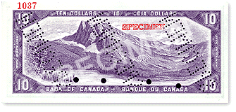 10 dollars 1954