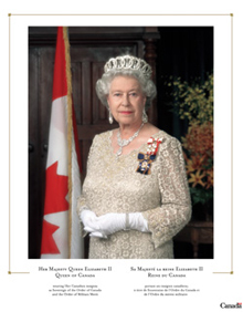Sa Majest le reine Elizabeth II, Reine du Canada