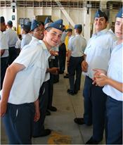 Photo: Introduction to Aviation Couse Cadets