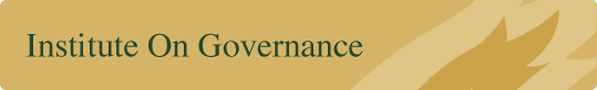 Institute On Governance